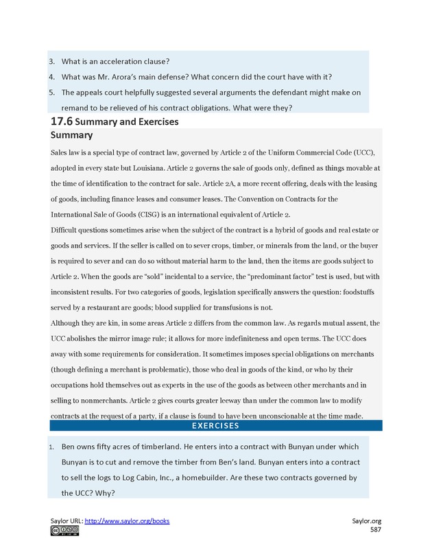 Business Law and the Legal Environment - Page 587